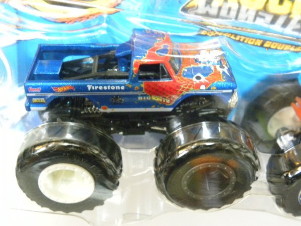 即決☆☆ビッグフット Bigfoot Mashups 2-Pack BIG BITE/BIG FOOT　モンスタートラック MONSTER TRUCKS ホットウィール Hot Wheels_画像5