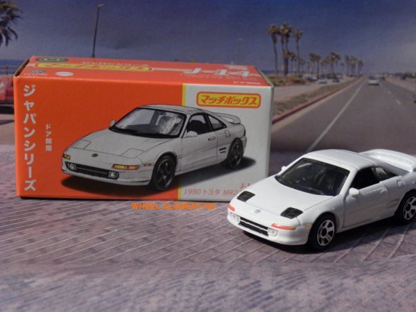 即決☆☆未開封 1990 TOYOTA MR2 W20 J-14 トヨタ ジャパンシリーズ マッチボックス MACHBOXの画像2