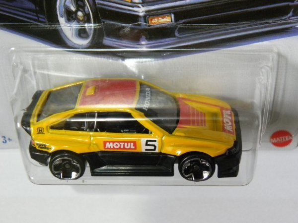 即決☆☆ 1985 ホンダ CR-X 1985 Honda CR-X J-imports　ホットウィール Hot Wheels_画像4