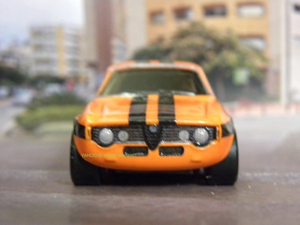 即決☆☆アルファロメオ ジュリア スプリント GTA ALFA ROMEO GIULIA SPRINT ワイルド・スピード HKD29 プレミアムモデル HOT WHEELSの画像7