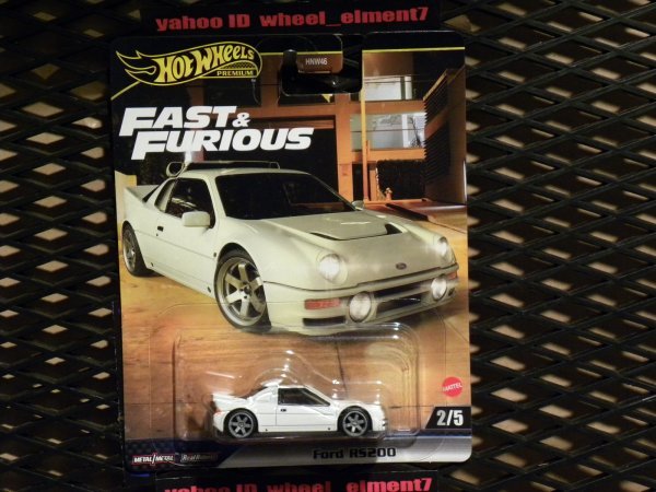 即決☆☆フォード RS200 FORD ワイルド・スピード HVR60 プレミアムモデル HOT WHEELSの画像2