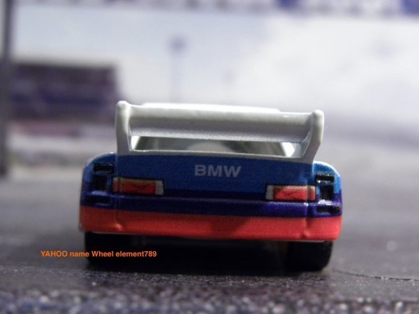 即決☆☆ルース BMW 320 GROUP 5 PREMIUM メタルシャーシ、リアルライダー ホットウィール Hot Wheels☆の画像6