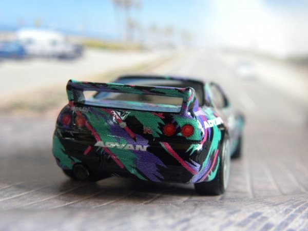 即決☆☆ルース NISSAN SKYLINE GT-R R33 HKS ADVAN スカイライン　(BNCR33) 　プレミアムモデル HOT WHEELS　_画像7