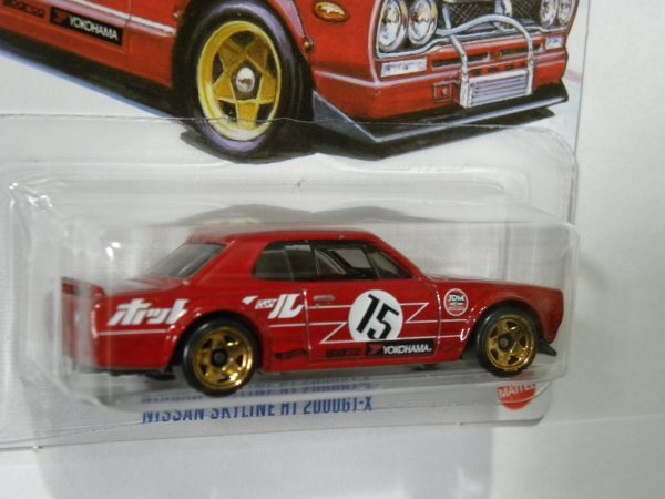 即決☆☆ 日産スカイライン HT 2000GT-X Nissan Skyline H/T 2000GT-X J-imports　ホットウィール Hot Wheels_画像6