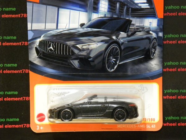 即決☆☆MB MERCEDES-AMG SL 63 メルセデス AMG BLK マッチボックス MATCHBOXの画像1