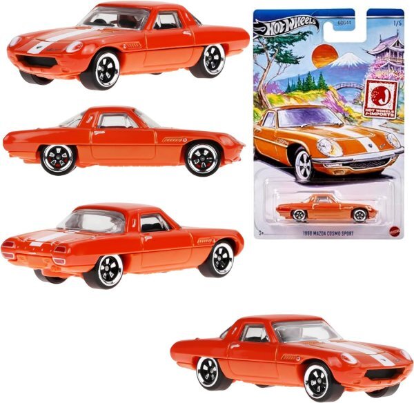 即決☆☆1968 マツダ コスモ スポーツ 1968 Mazda Cosmo Sport J-imports ホットウィール Hot Wheelsの画像8