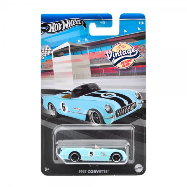 即決☆☆1955 CORVETTE コルベット VINTAGE RACING CLUB ホットウィール Hot Wheels_画像1