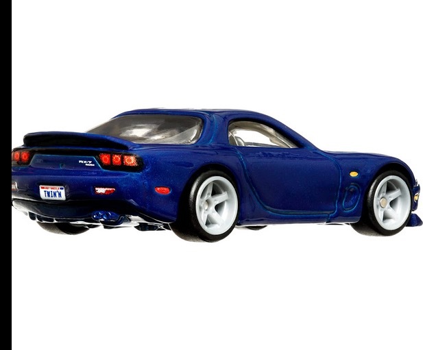 即決☆☆'95 マツダ RX7 カーカルチャー ローニン・ラン メタルシャーシ、リアルライダー ホットウィール Hot Wheels _画像4