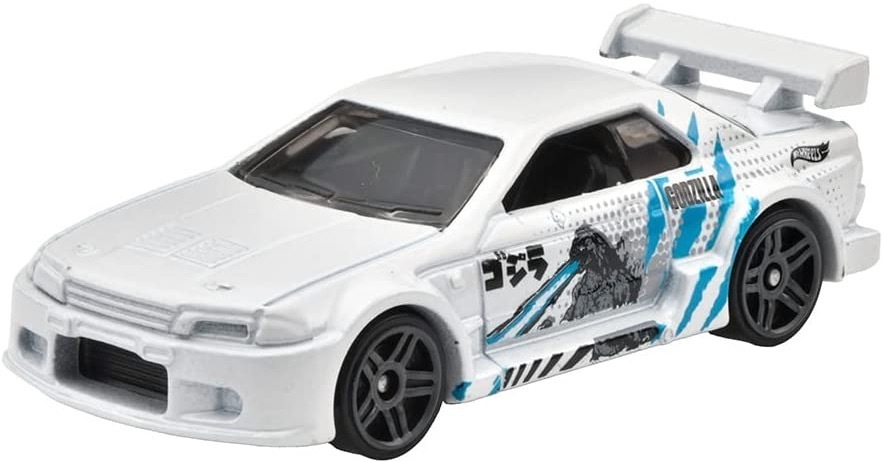 即決☆☆ゴジラ GT-R(R32) NISSAN SKYLINE HW J-IMPORTS ベーシックカー 日産 スカイライン GT-R [R32] HOT WHEELS_画像2