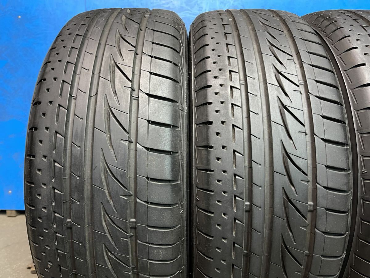 205/55R17 ブリヂストン LUFT RV 4本セットを2020年製 バリバリ山の画像3