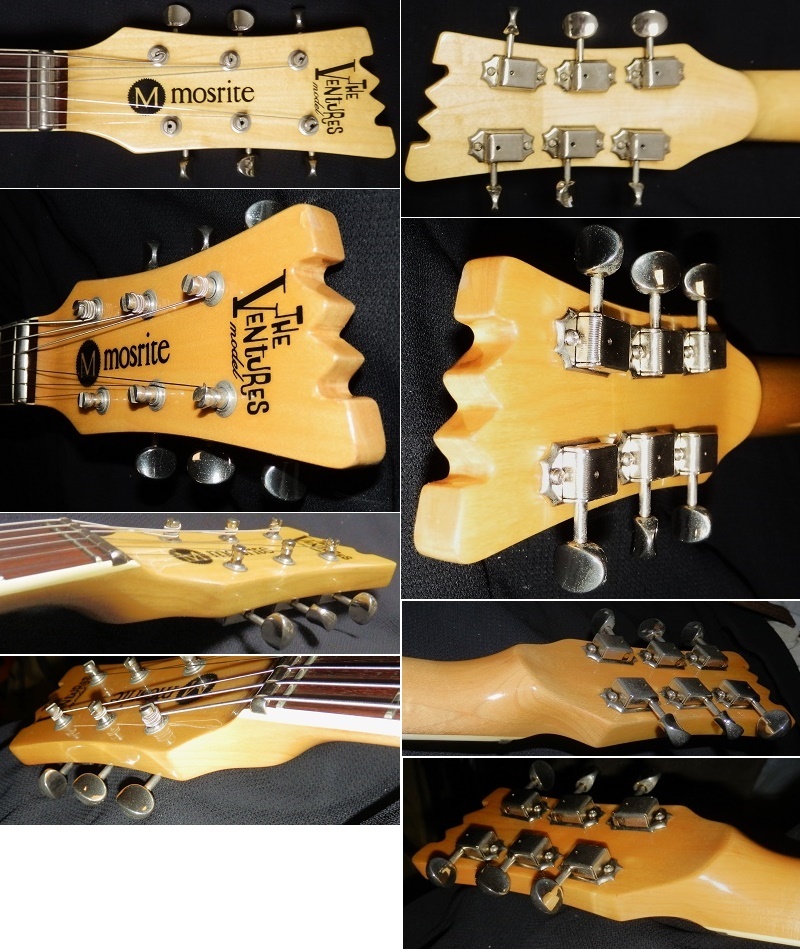 【送無・即有】mosrite エレキギター(Junior-2I?)ボディ、ネック共に小さくしたショートスケールモデル_画像4