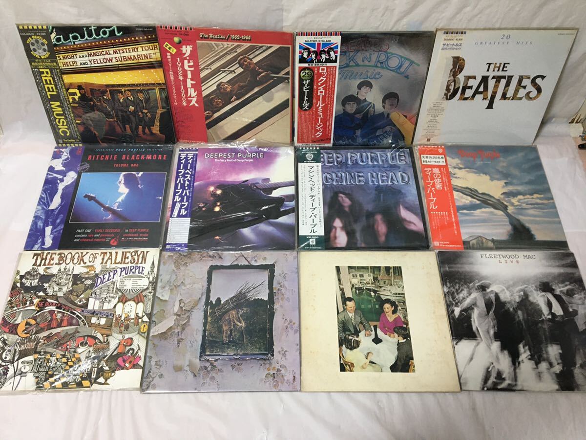 〇T447〇LP レコード ROCK ロック 99枚まとめ US盤含 KISS/AC DC/METALICA/ROLLING STONES/BEATLES/DEEP PURPLE/LED ZEPPELIN/DAVID BOWIEの画像3