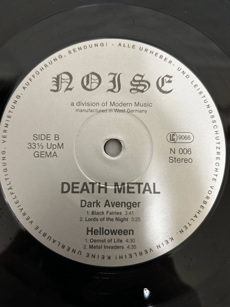 ◎T544◎LP レコード death metal デスメタル 西ドイツ盤 2枚まとめて/Running Wild ランニング・ワイルド/Metal Attack Vol. 1_画像6