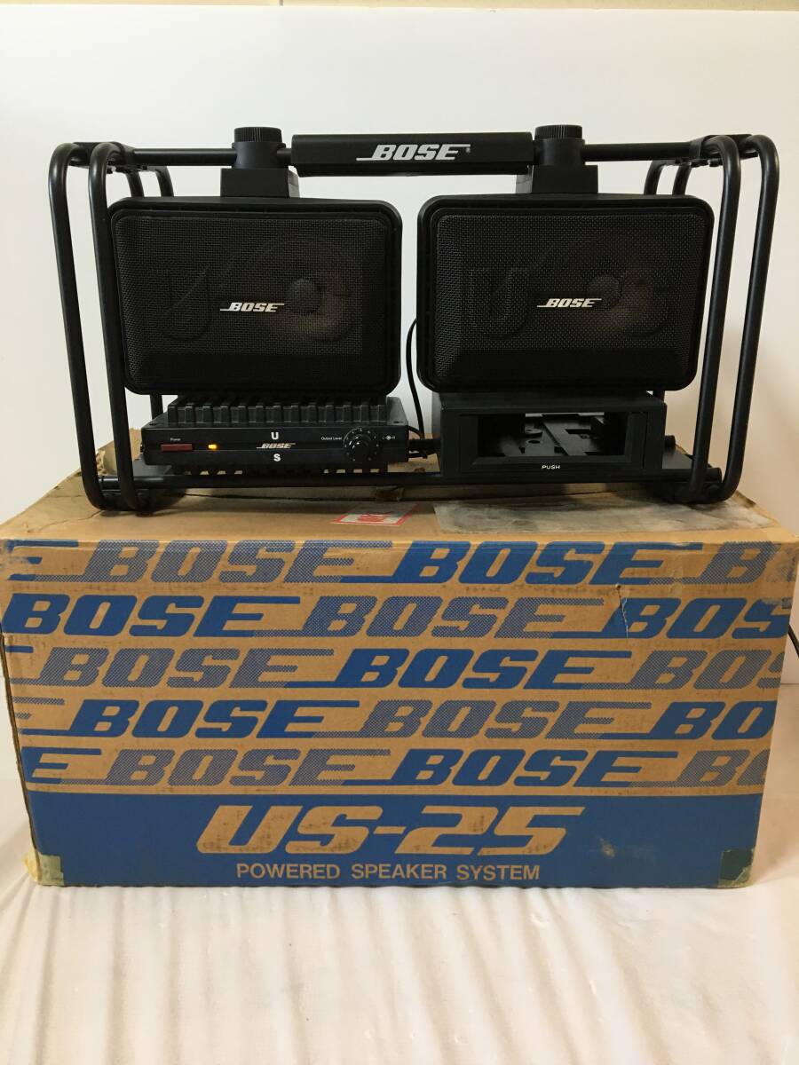 ○T607○動作品 ペアスピーカー フレームセット BOSE ボーズ US-25Sの画像1