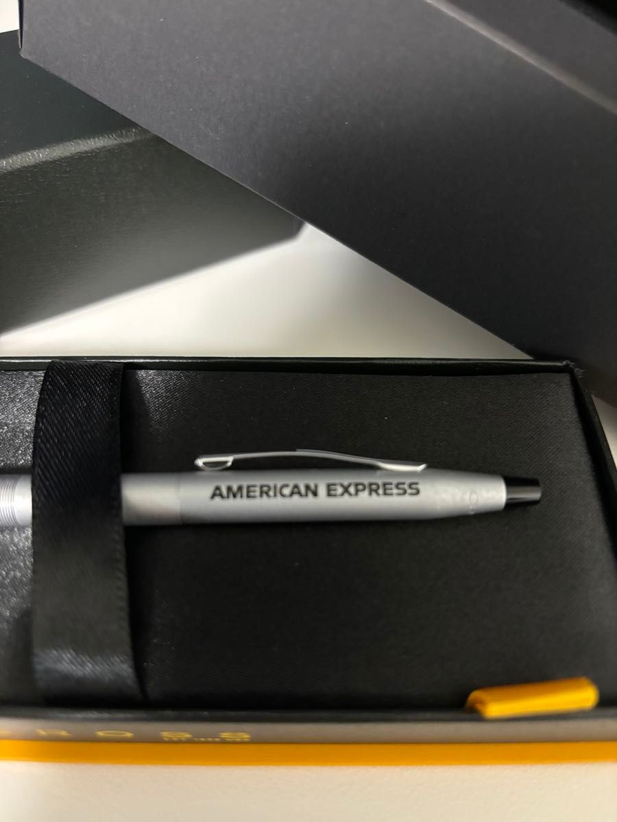 AMEX アメックス AMERICAN EXPRESS アメリカンエキスプレス　ネームタグ CROSS ボールペン