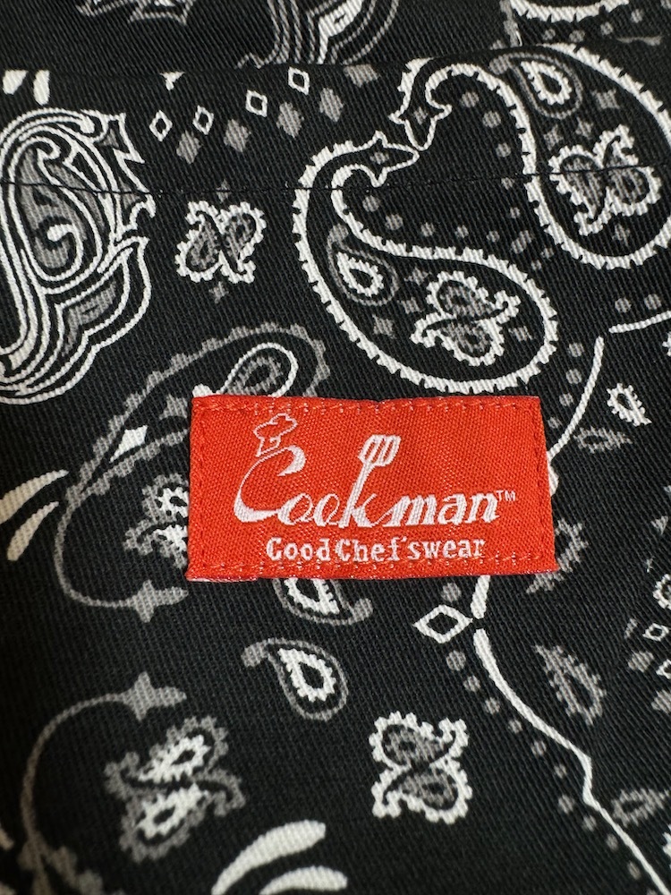 Cookman クックマン ペイズリー柄シェフパンツ サイズMの画像5