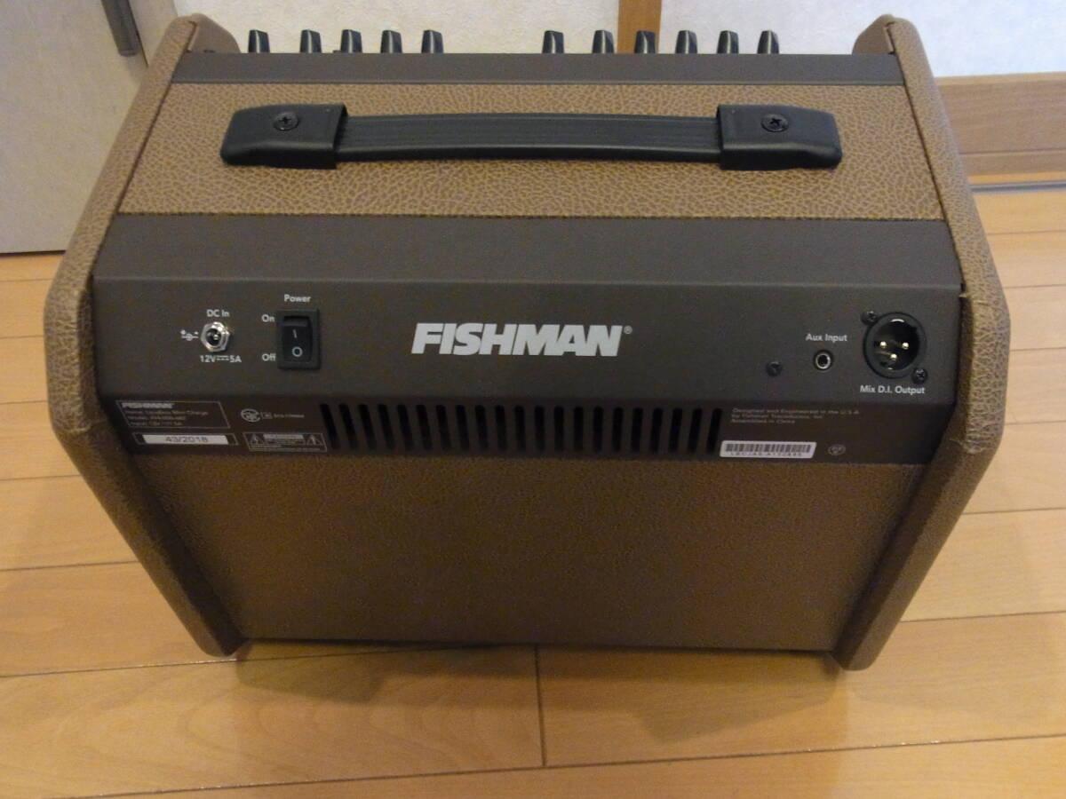 ほぼ新品・保証期間内 FISHMAN Loudbox Mini Charge Amplifier フィッシュマン bluetoothの画像3