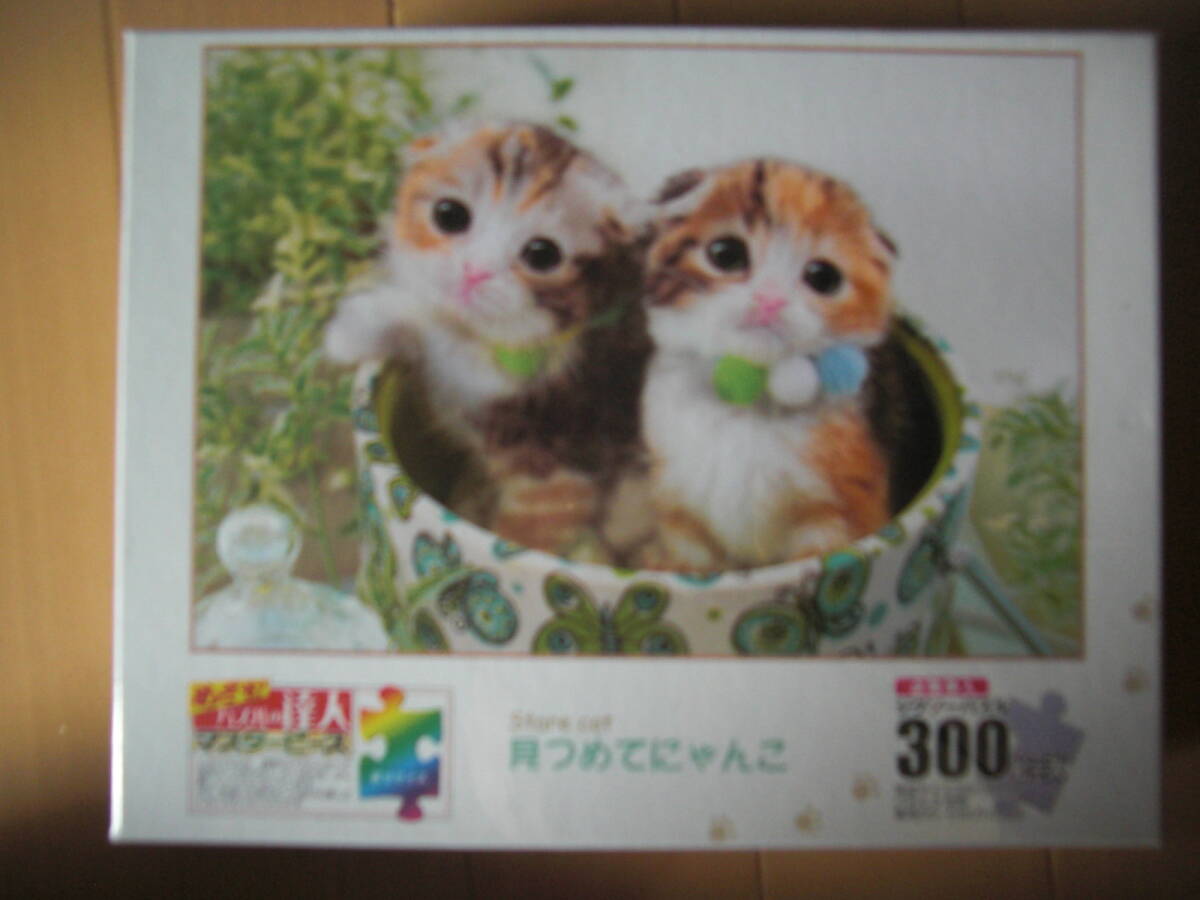 【新品・未開封】 かわいい子猫のジグソーパズル 3点 （1000マイクロピース 1点，３００ピース 2点）の画像3