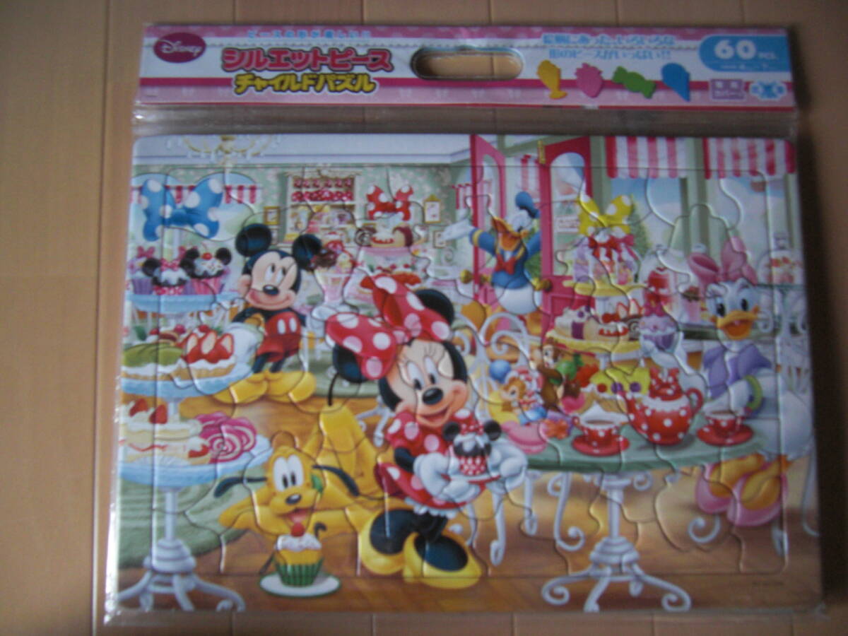 [ new goods * unopened ] Denyo made Disney child puzzle 60~80 piece 4 point 