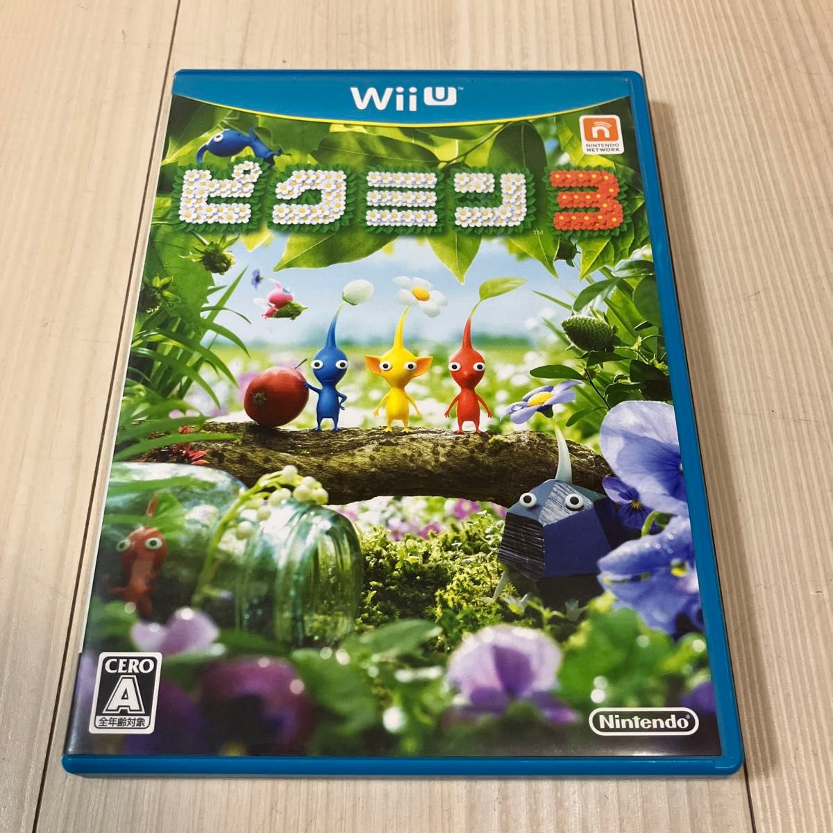 　【Wii U】 ピクミン3 WiiU ウィーユー　操作説明シートあり