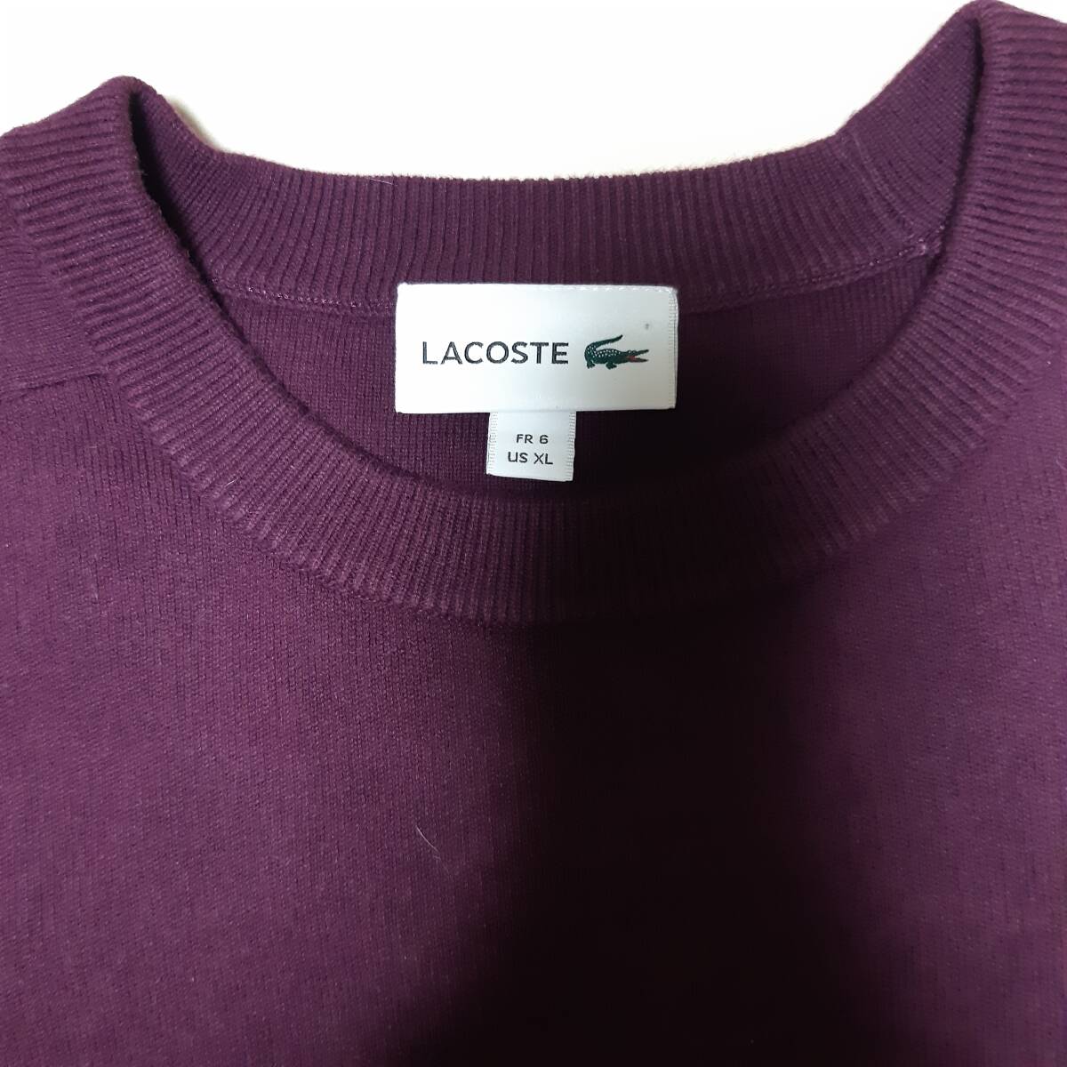 ラコステ　LACOSTE　トレーナー