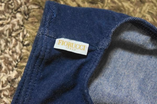 335-1-24 フィオルッチ FIORUCCI◆デニム調 綿混で着心地◎ シンプルデザイン☆ビキニ◆ 9M 送料185円♪_画像4