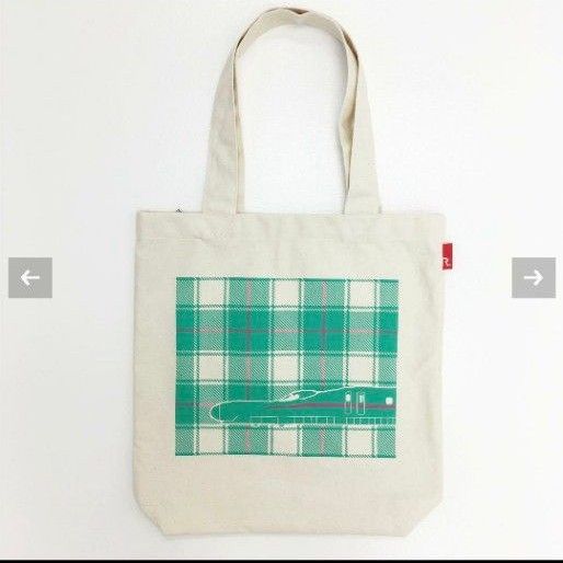 OJICO×ROOTOTE「HAYABUSA TARTAN」（はやぶさタータン）新幹線 新品 トートバッグ