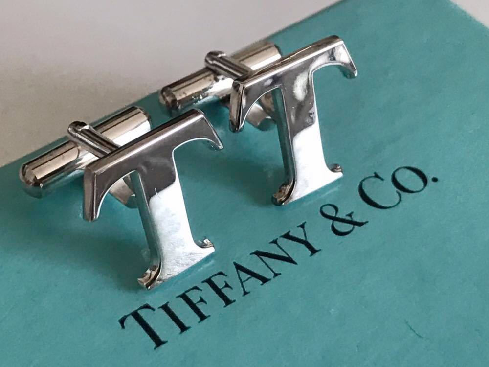  limited goods Tiffany Logo cuffs cuff links 925