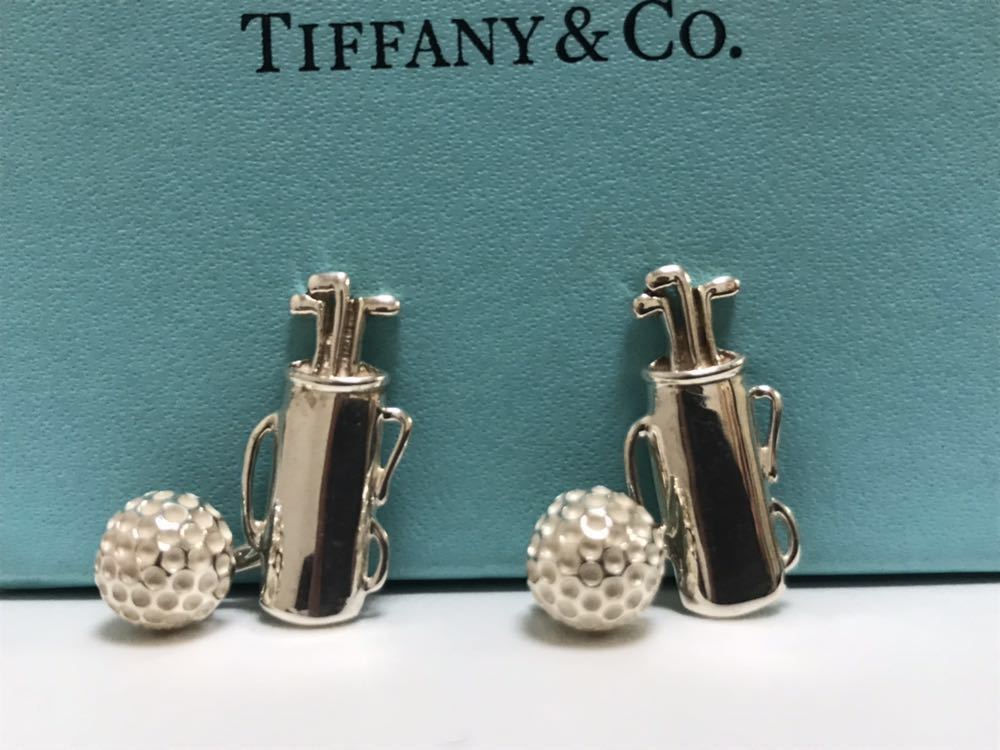  Tiffany Golf Club cuffs cuff links 