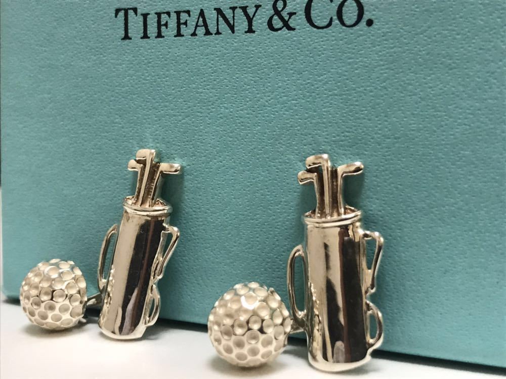  Tiffany Golf Club cuffs cuff links 