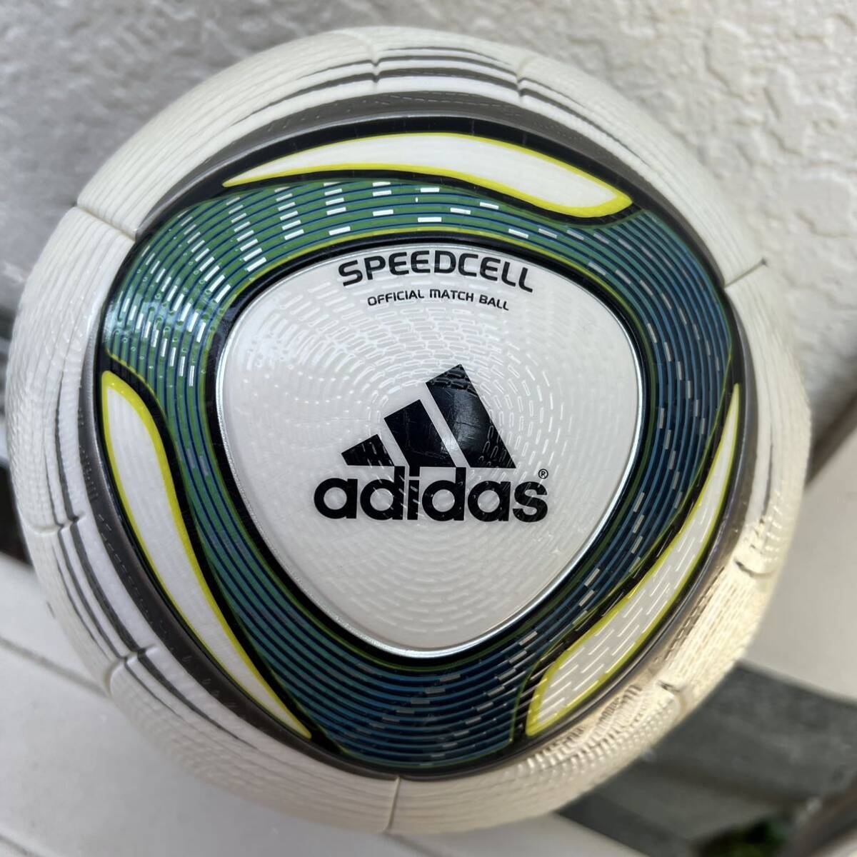 SpeedCell 2010年 FIFAワールドカップ 南アフリカ 公式ボール adidas JABULANI サッカーボール W杯 MATCH BALL SOUTH AFRICA_画像1