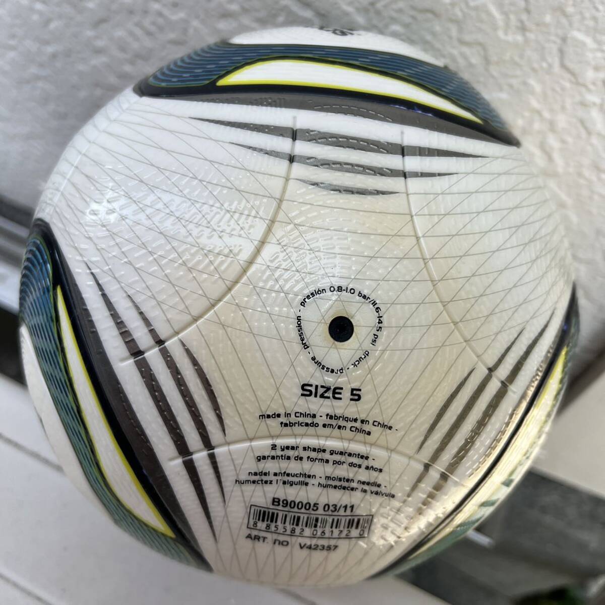 SpeedCell 2010年 FIFAワールドカップ 南アフリカ 公式ボール adidas JABULANI サッカーボール W杯 MATCH BALL SOUTH AFRICA_画像2