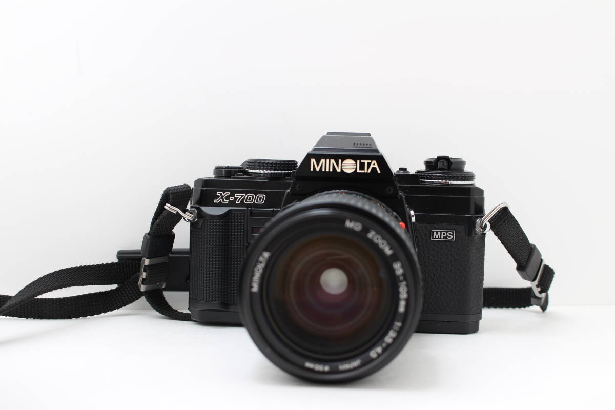 MINOLTA ミノルタ　X-700　MD ZOOM 35-105mm ｆ3.5-4.5　ブラック
