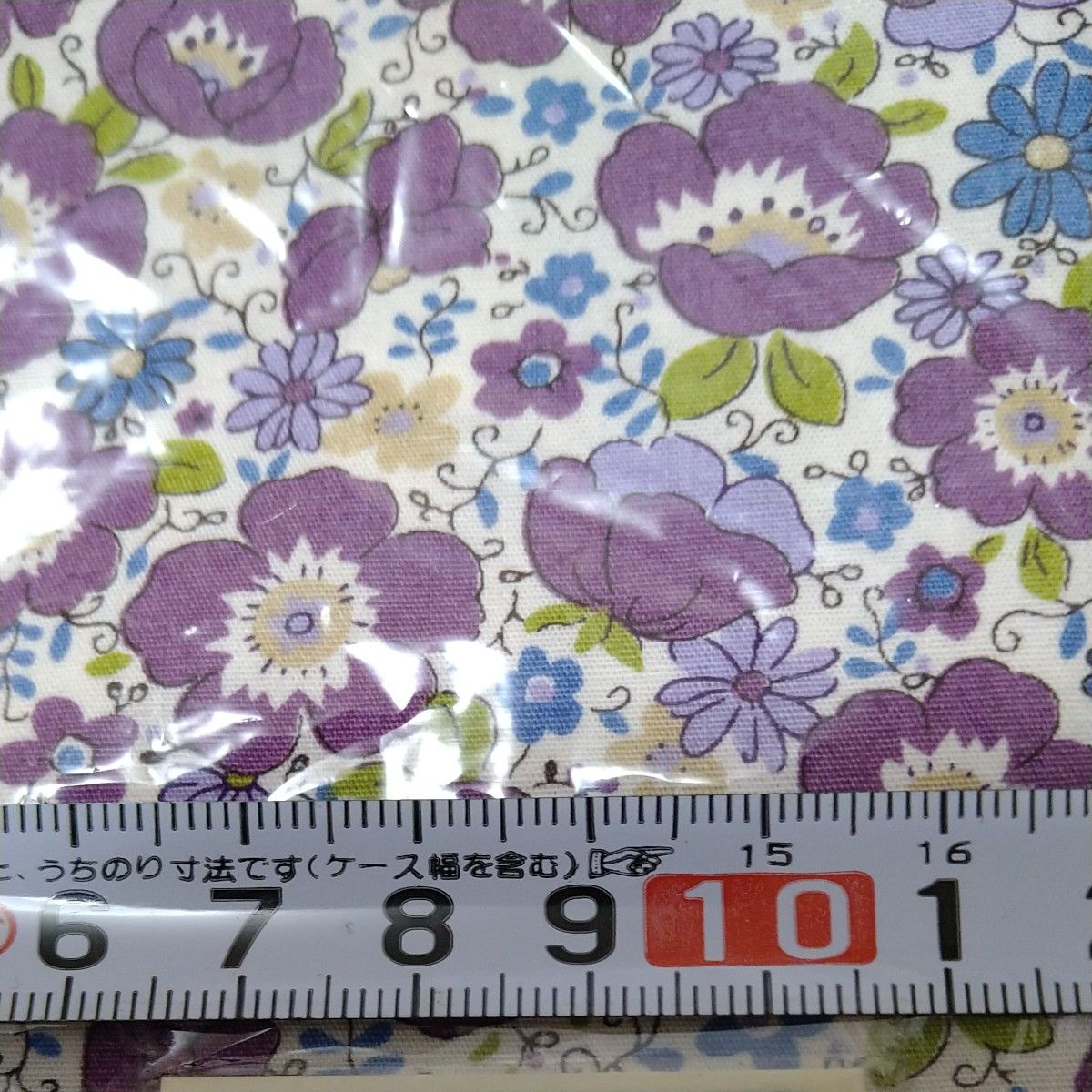 小花柄綿ローン 110―35cm