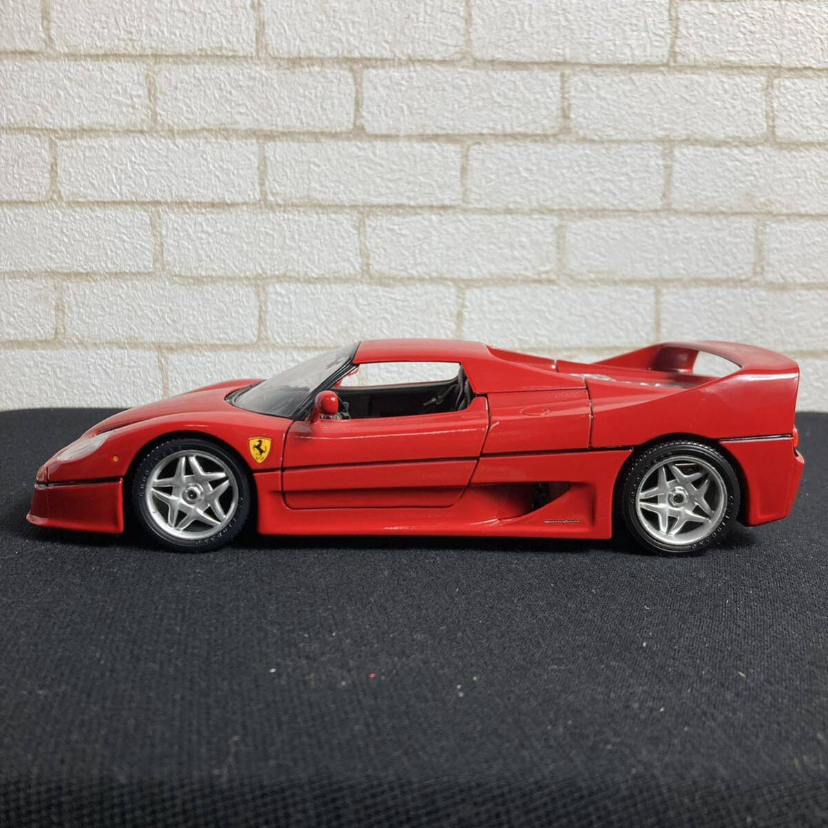 1/18 burago Ferrari F50 barchetta ブラーゴ フェラーリ バルケッタ 1:18 ミニカー コレクター品 k51-306-7の画像5