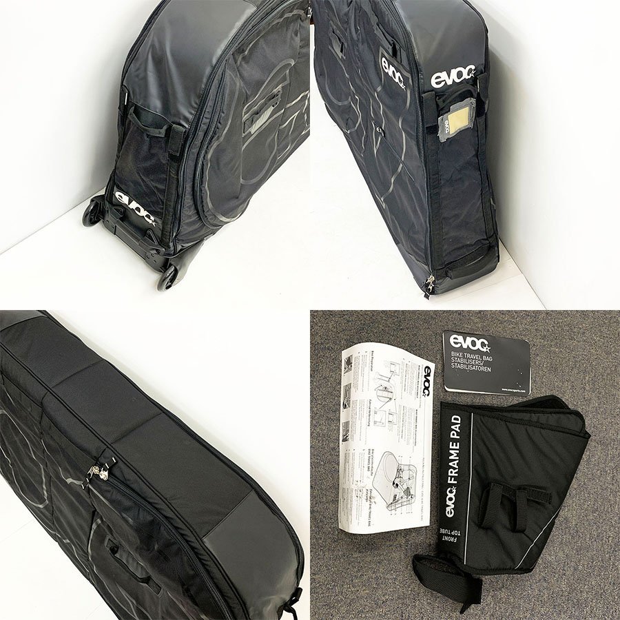 EVOC イーボック 280L バイクトラベルバッグ ブラック 輪行袋 12101-101 BIKE TRAVEL BAG サイクリング 自転車 ケース [U12283]_画像3