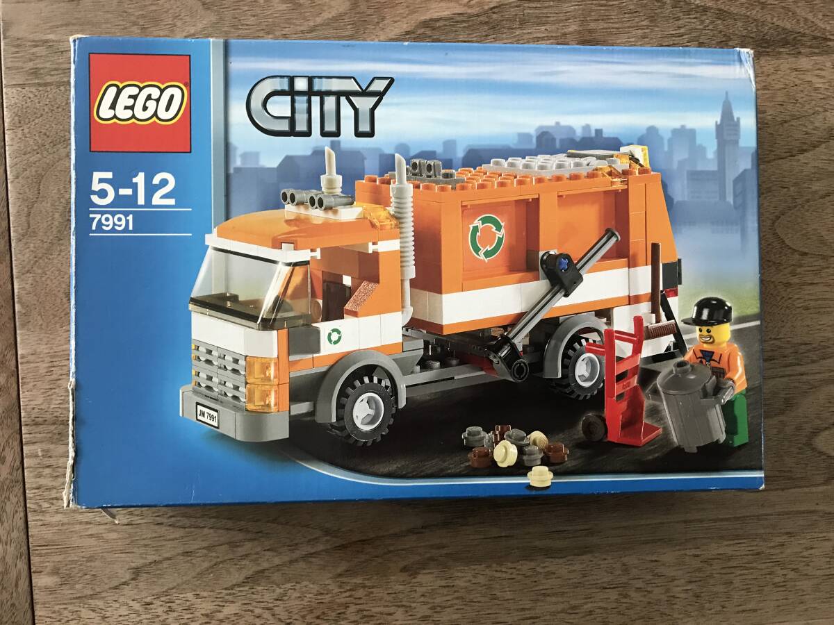 LEGO CITY レゴシティー 7991 ゴミ収集車　開封品_画像1