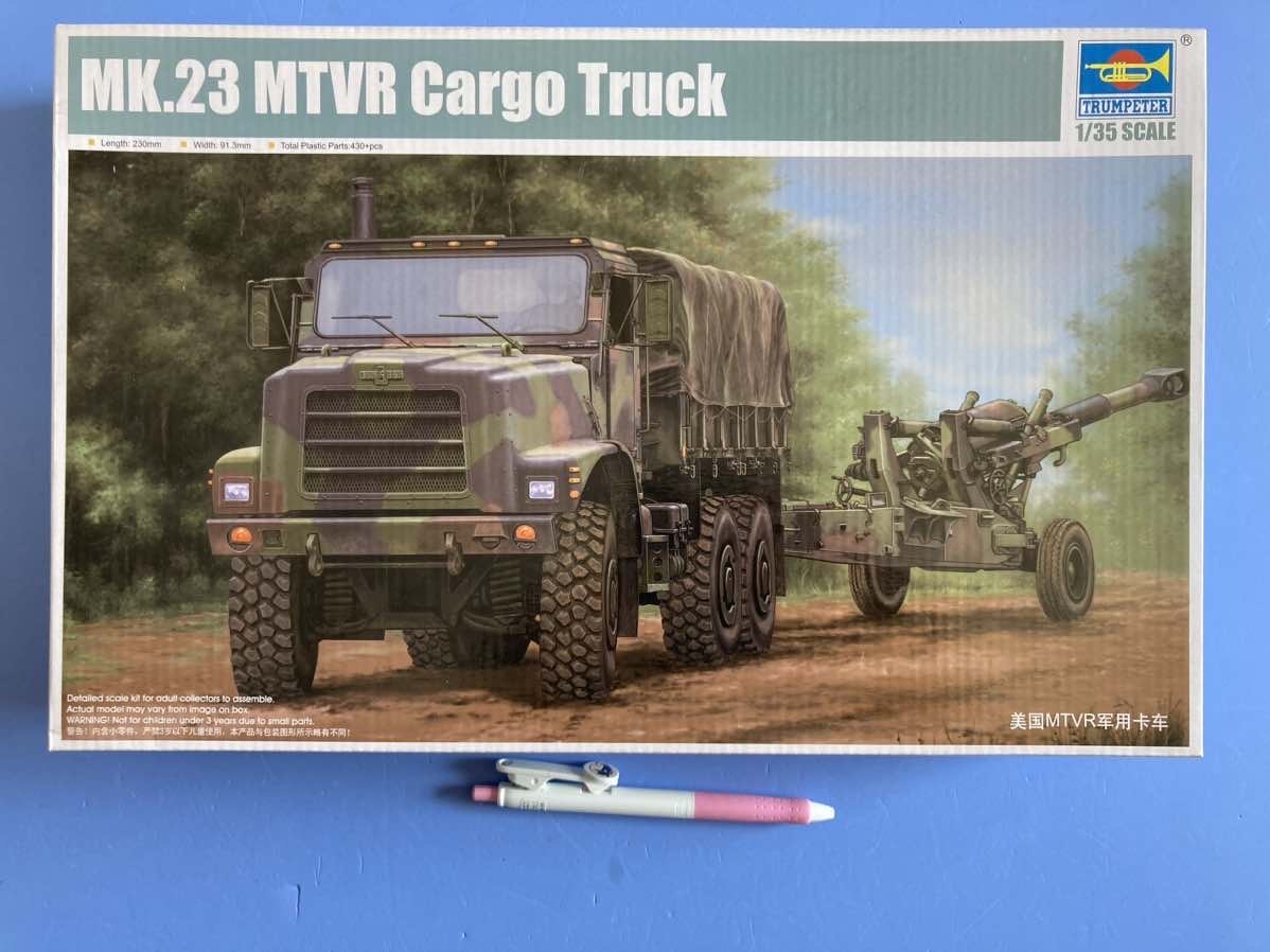 Mk.23 MTVR カーゴトラック　1/35 トランペッター