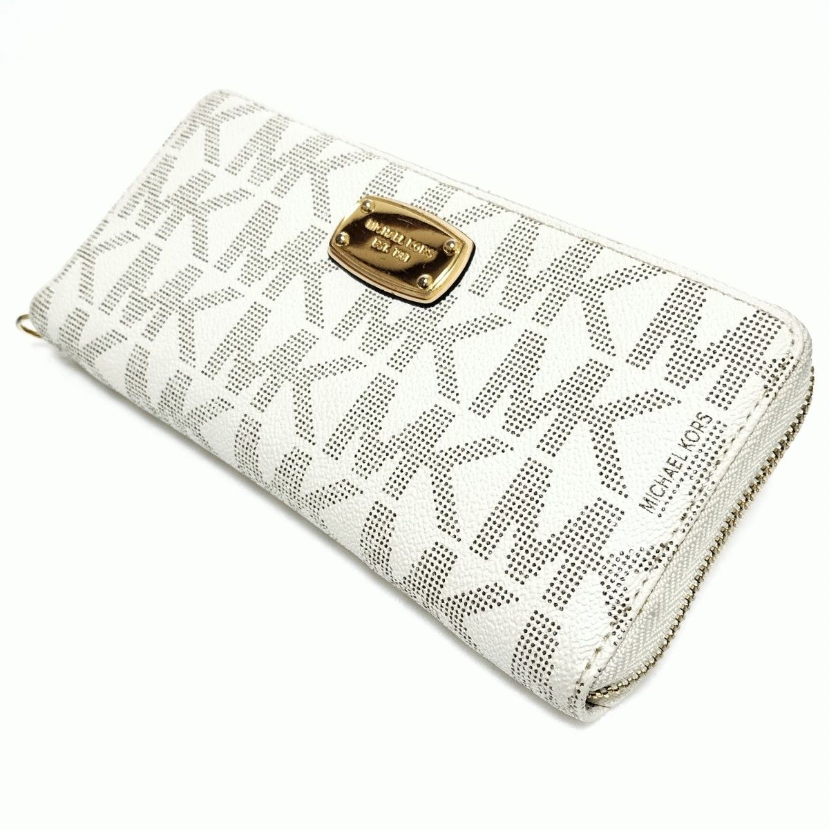 MICHAEL KORS マイケルコース 長財布 ラウンドファスナー MK柄