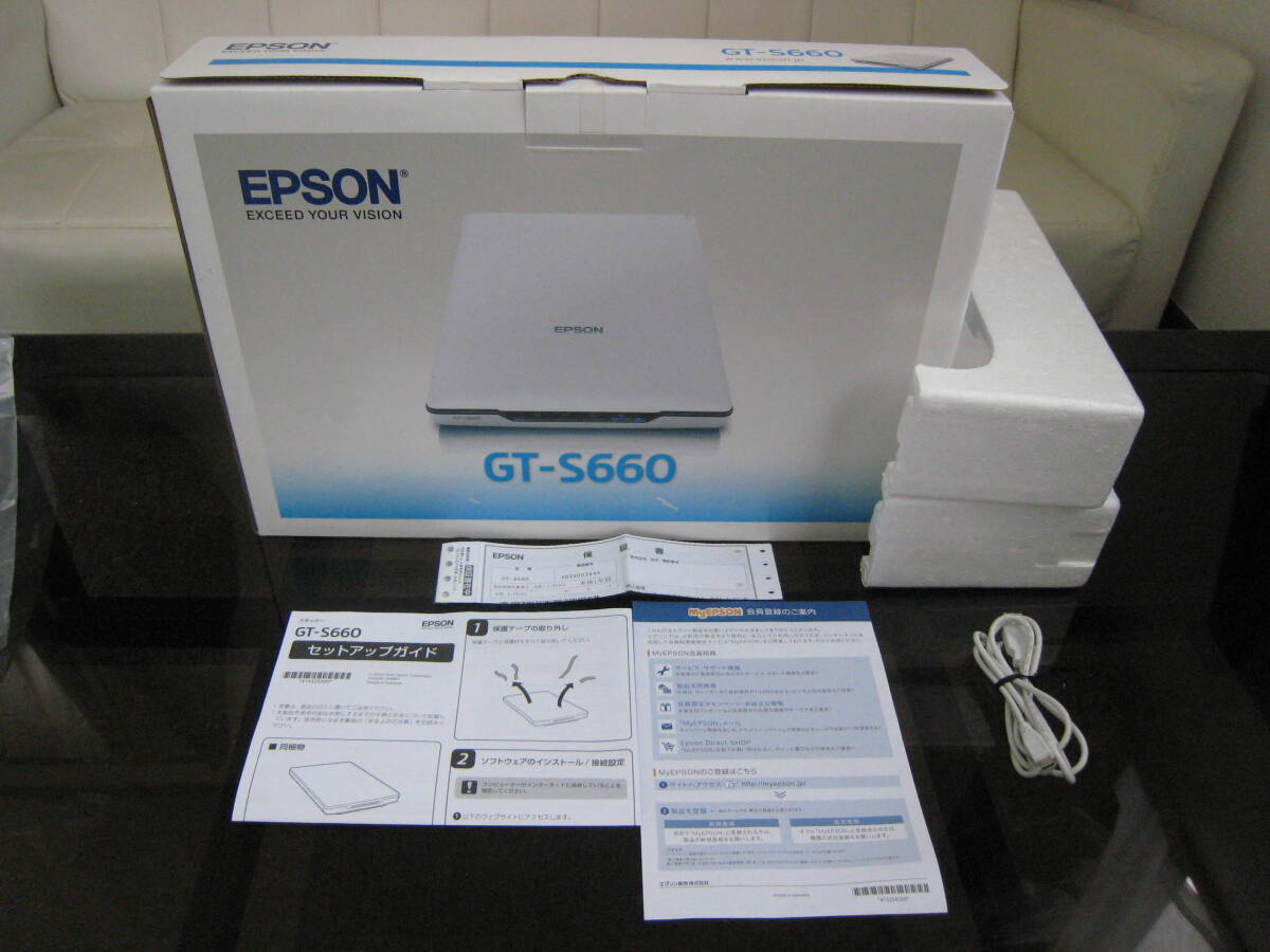  Epson document flatbed scanner -GT-S660