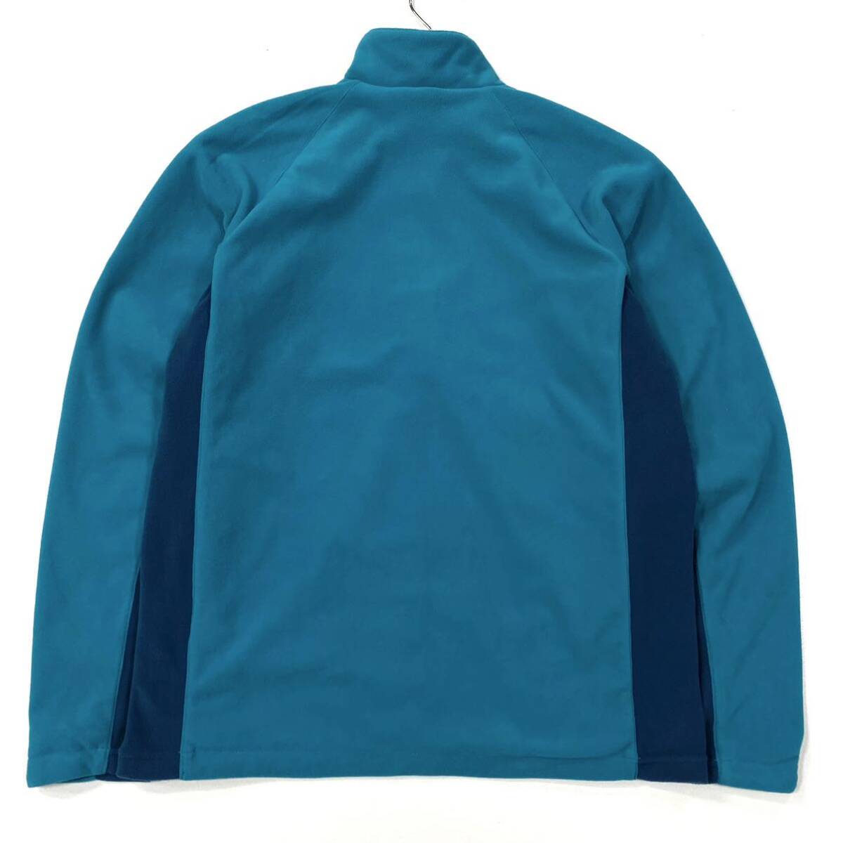 mont-bell(モンベル)フリースジャケット シャミース 刺繍ロゴ CO-SEI メンズS ブルー系/ネイビー系の画像3