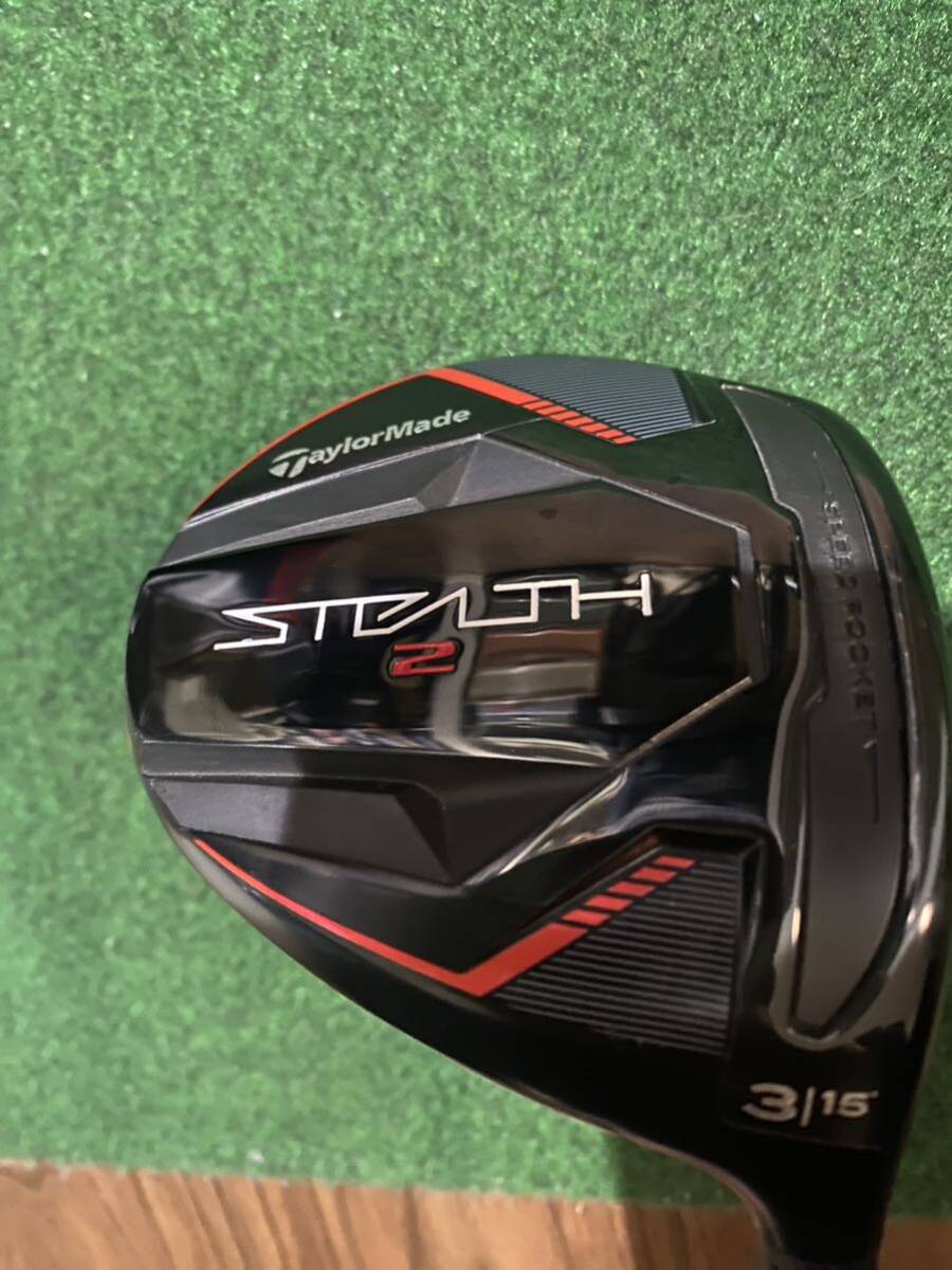 希少スペック stealth 2 3w 15° ventus black 7 x テーラーメイド ステルス 2 ベンタス ブラック フェアウェイウッド 15 fw ベロコア_画像2