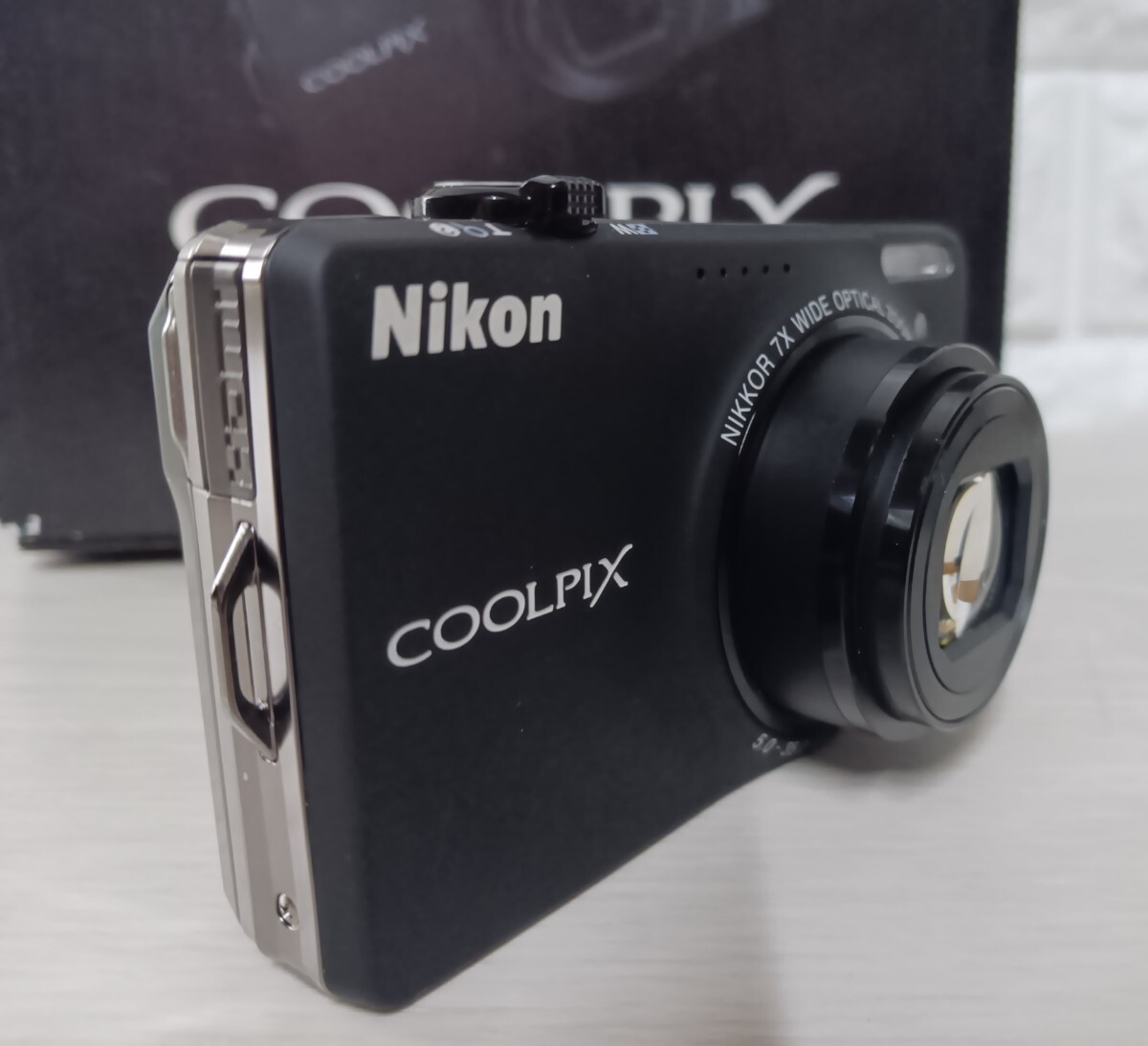 Nikon COOLPIX S6000 ブラック デジタルカメラ コンパクトデジタルカメラ デジカメ クールピクス コンデジ ニコン　020240325-3_画像8