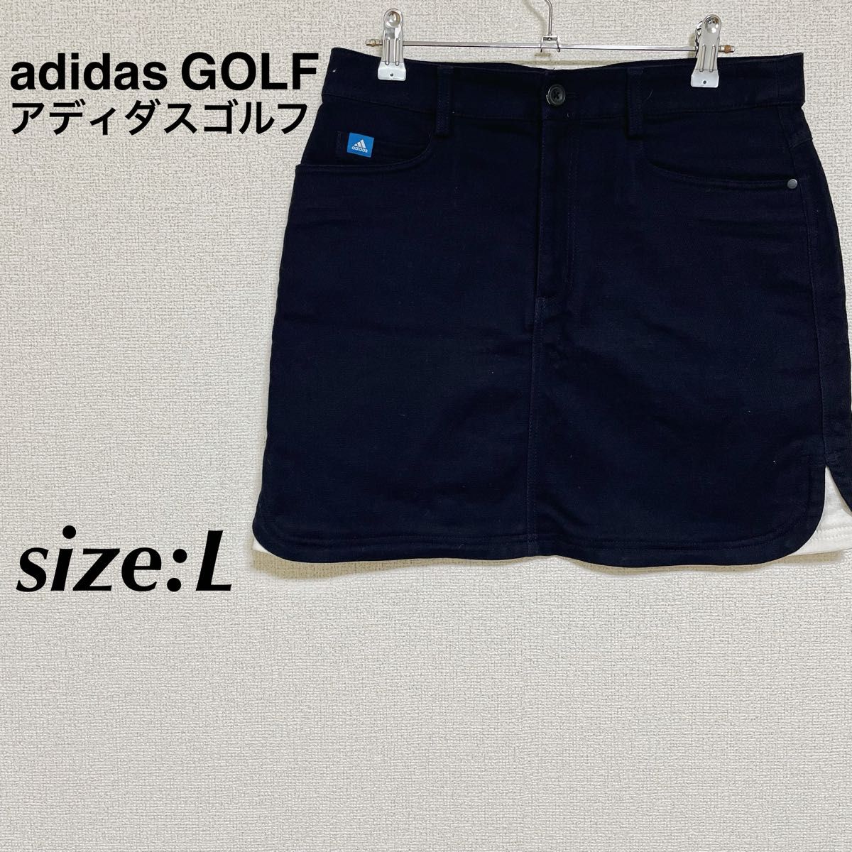 adidas GOLF アディダスゴルフ ゴルフウェア ゴルフスカート ネイビー