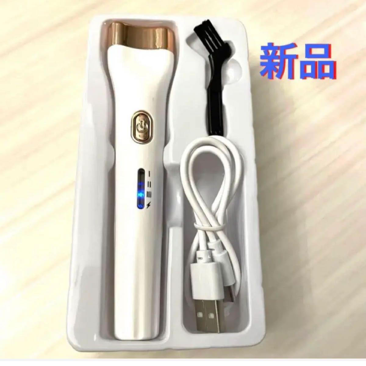 ホットビューラー　USB充電式　　　アイラッシュカーラー　まつげカール　　　ビューラー電動　ホワイト　大人気