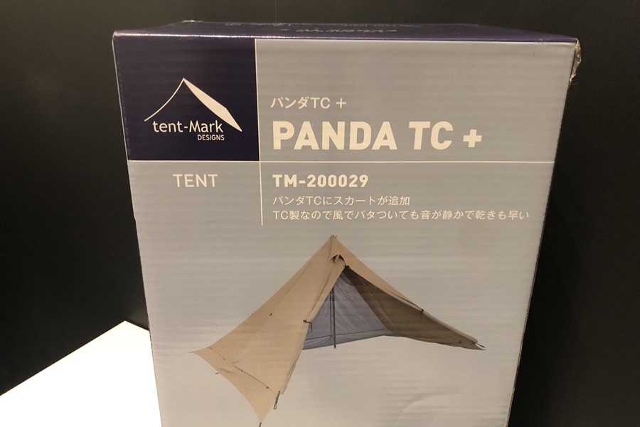 【送料無料】東京)◇tent-Mark DESIGNS テンマクデザイン パンダTC+ TM-200029 フットプリント付き 未使用の画像2