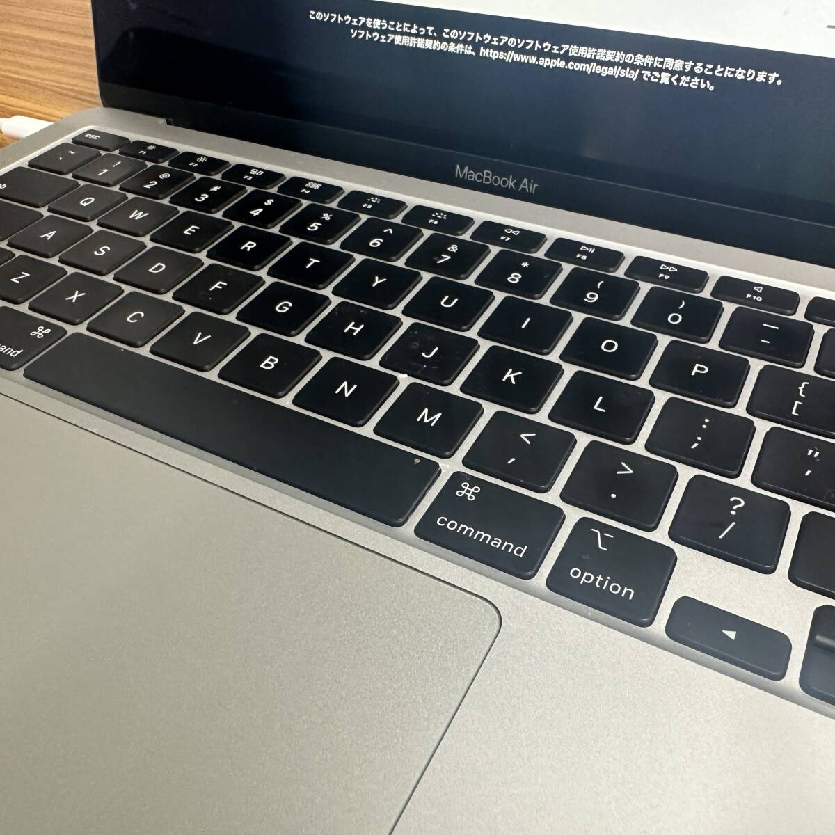 MacBook Air/1.1GHz quad-core/8GB/1TB/USキーボード/13.3/2020モデル/シルバー_画像2