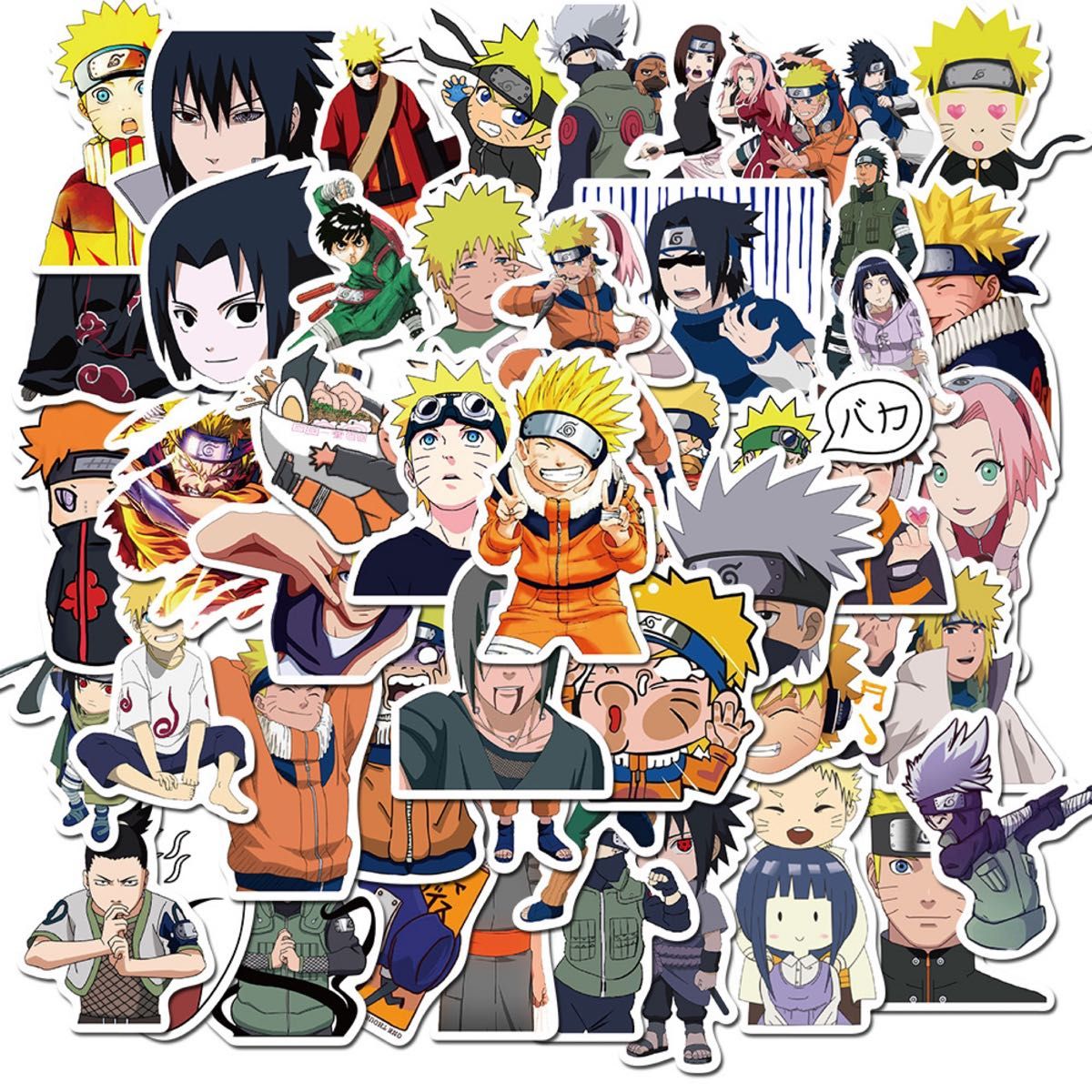 ナルト　NARUTO　ステッカー　シール　50枚