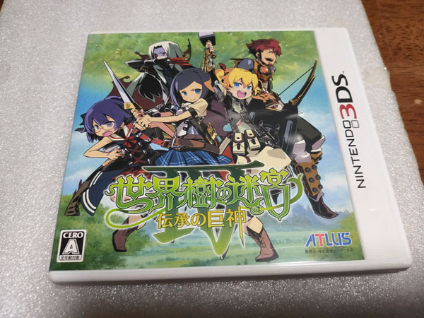 ●3DS 世界樹の迷宮 Ⅳ + Ⅴ + X 4 + 5 + クロス セット 伝承の巨神 長き神話の果て Ⅴ+ X 美品●_画像3