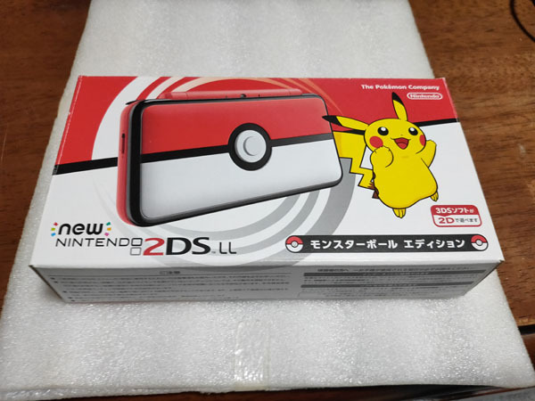 ●Newニンテンドー2DS LL モンスターボールエディション 本体のみ おまけ付 New ニンテンドー NINTENDO●_画像9